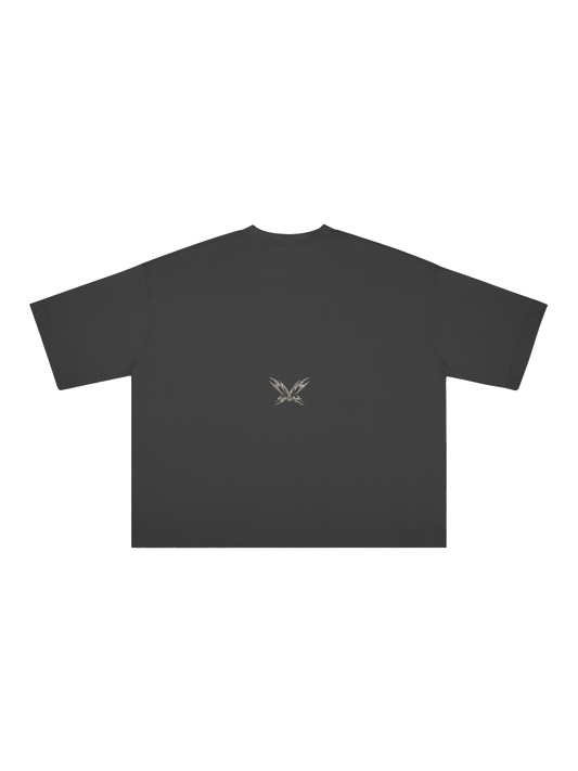 Money On My Mind x MOONAERA black oversized T-shirt back