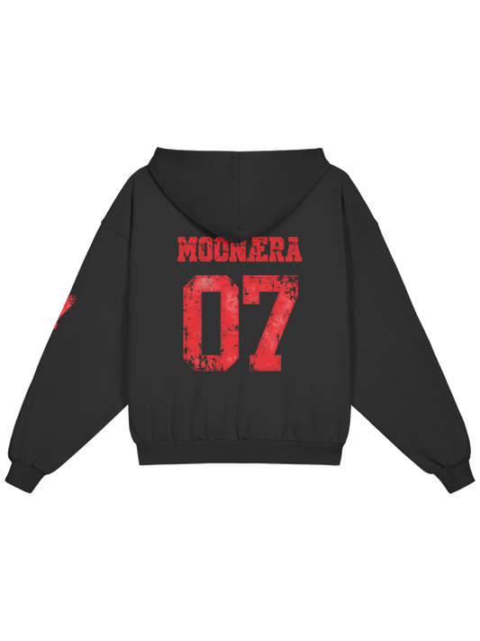 Spidey × MOONAERA zip hoodie – Black