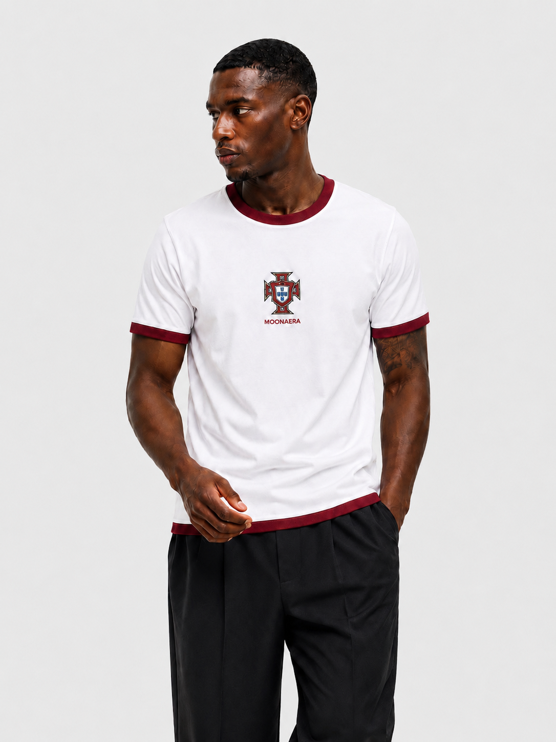 RINGER TEE - PORTUGAL X MOONAERA