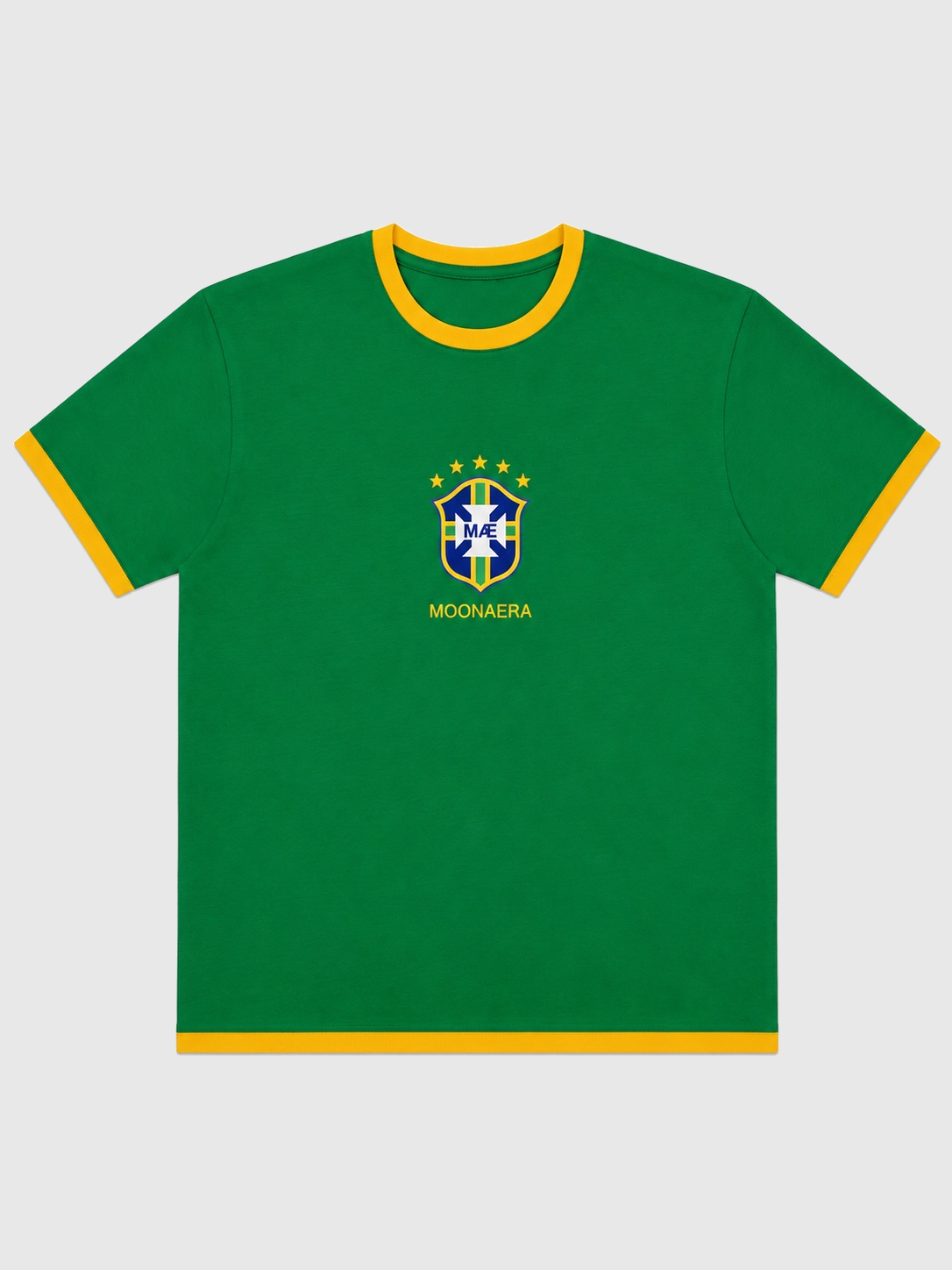 RINGER TEE - BRASIL X MOONAERA