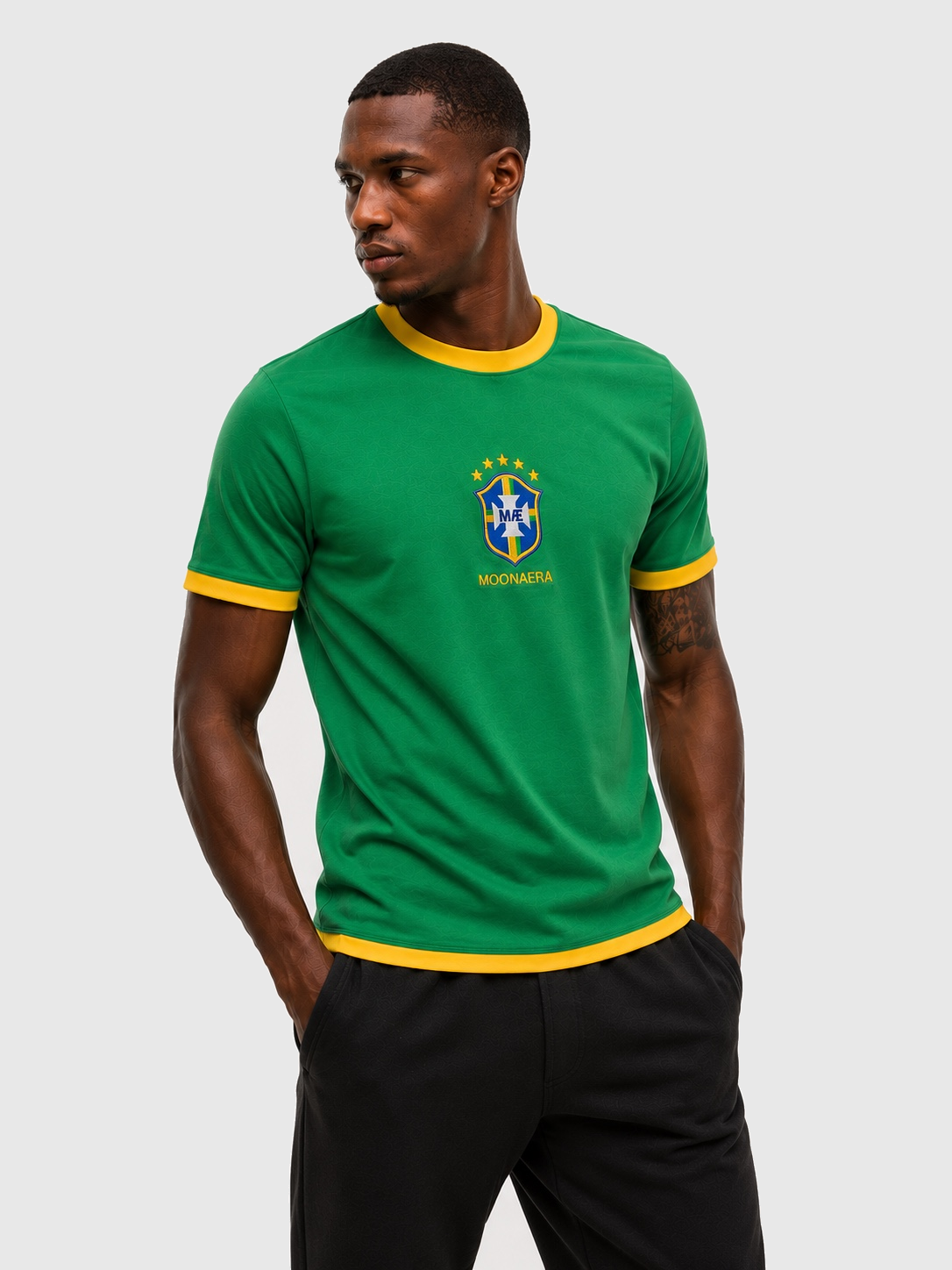 RINGER TEE - BRASIL X MOONAERA