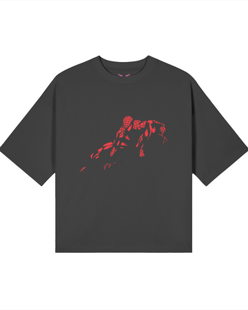SPIDEY X MOONAERA TEE - Black