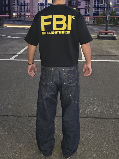 FBI X MOONAERA TEE - Black