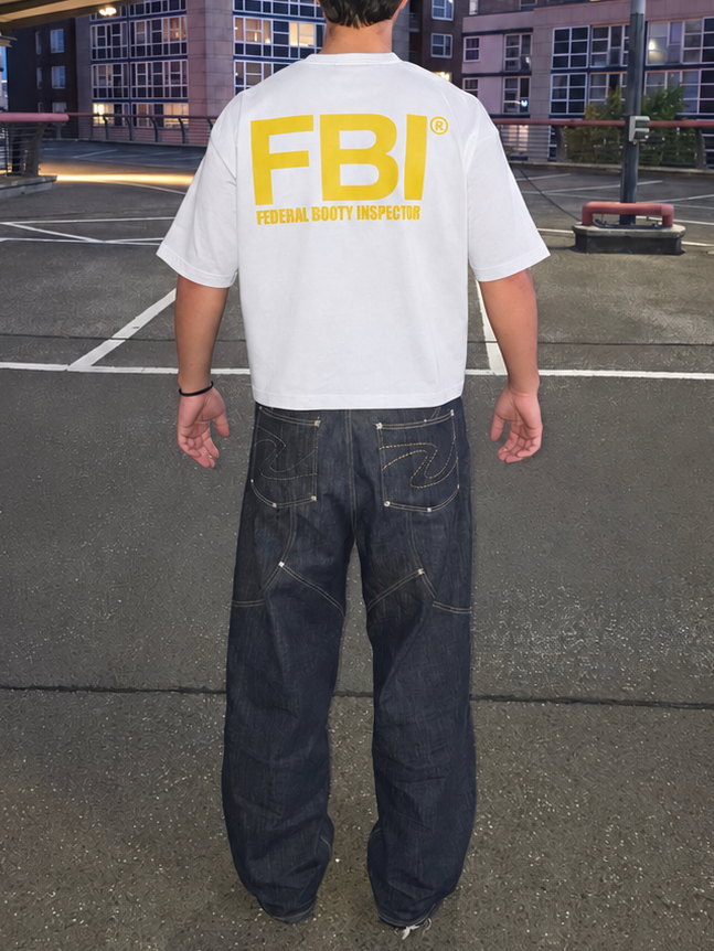 FBI X MOONAERA TEE - White
