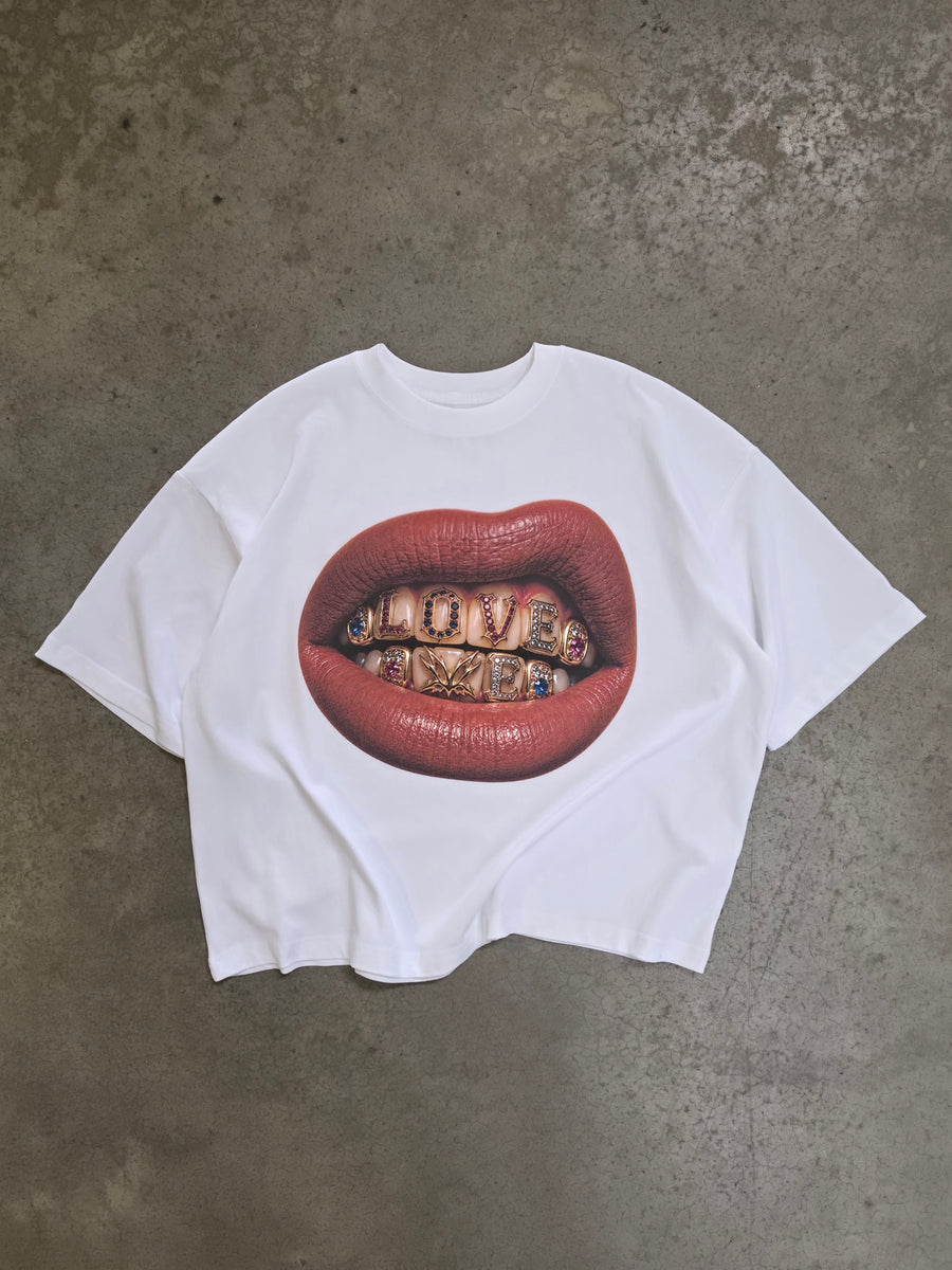 LOVE ME X MOONAERA TEE - White