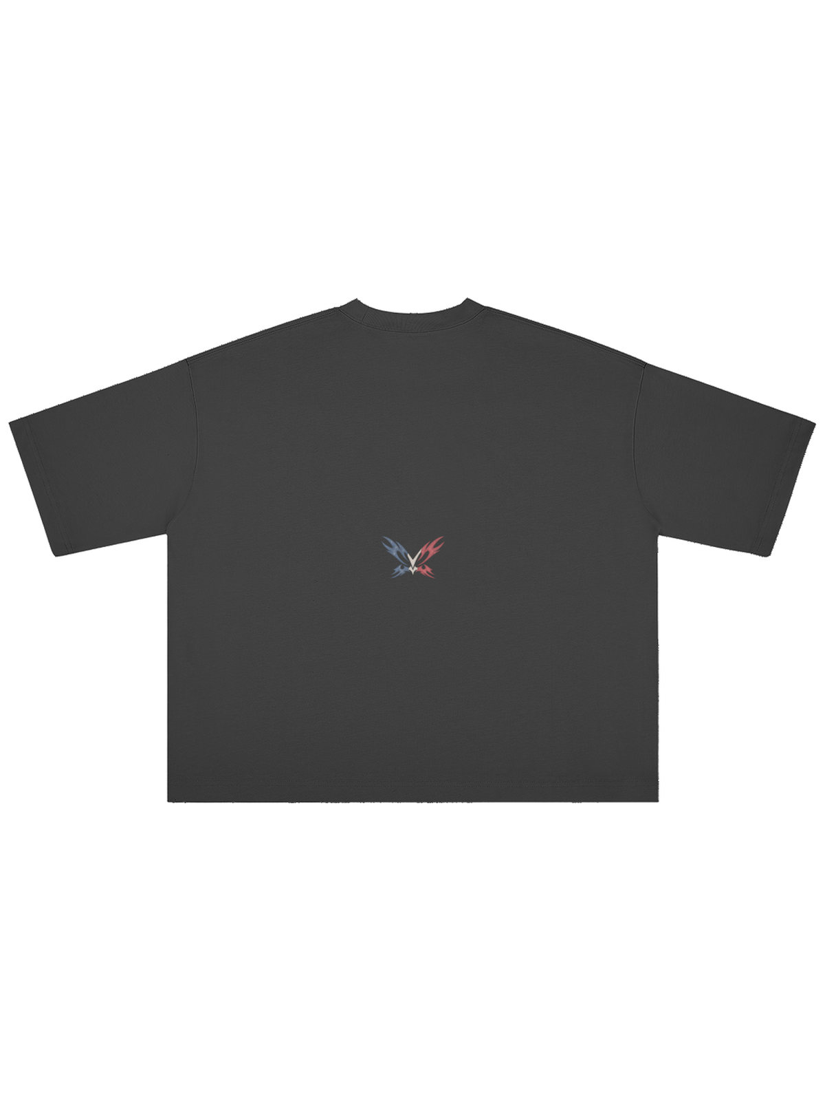 Major League x MOONAERA black oversized T-shirt back