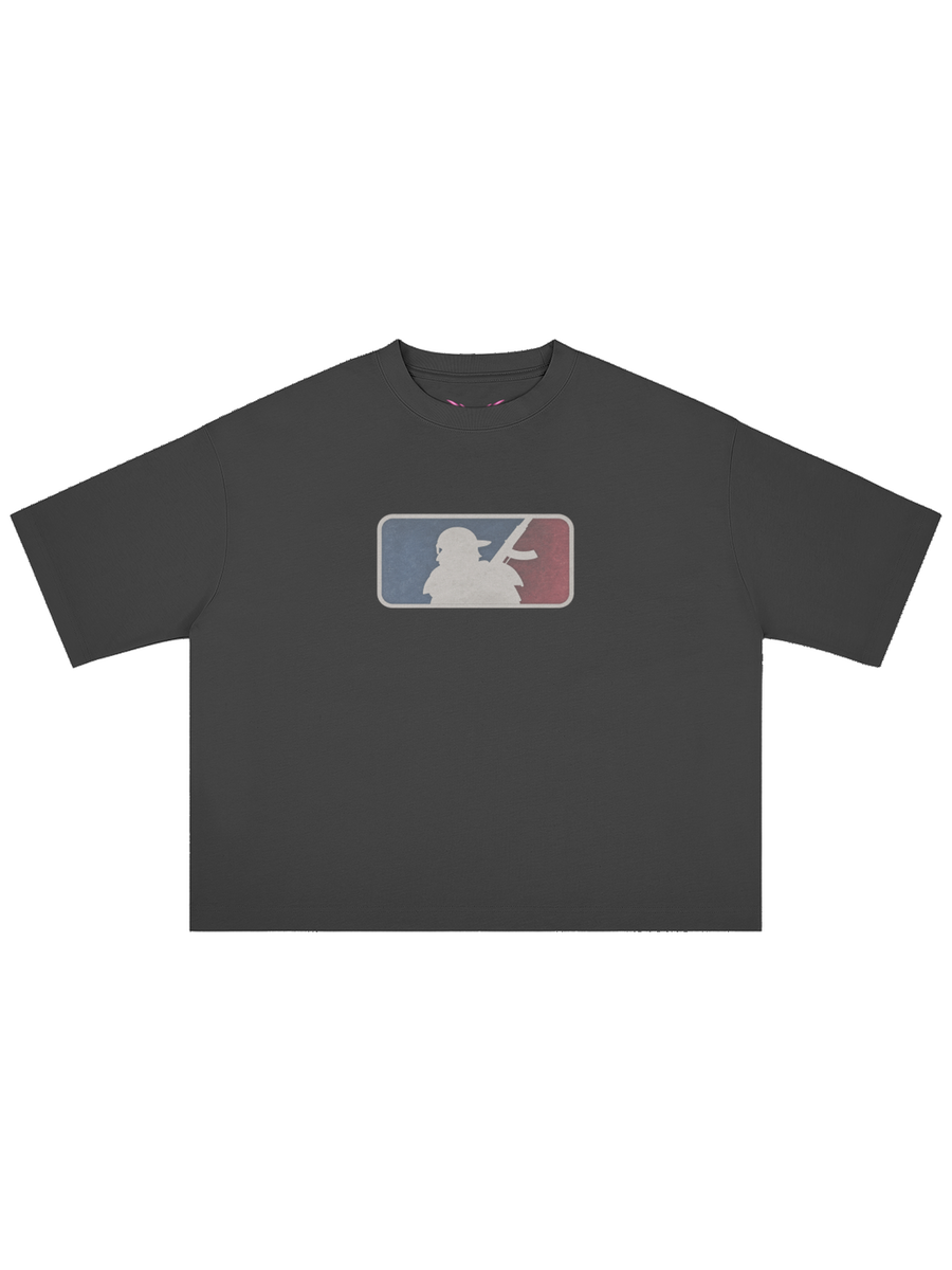 MAJOR LEAGUE X MOONAERA TEE - Black