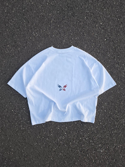 MAJOR LEAGUE X MOONAERA TEE - White