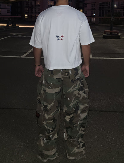 MAJOR LEAGUE X MOONAERA TEE - White