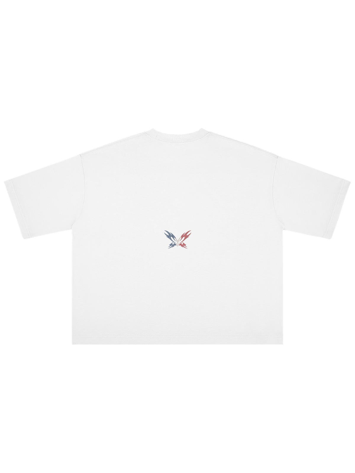 Major League x MOONAERA white oversized T-shirt back