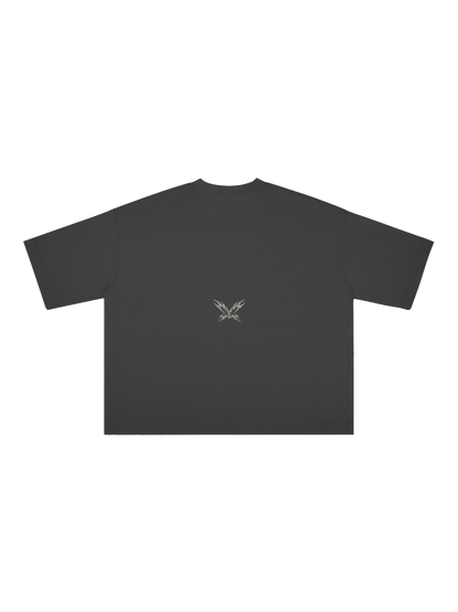 Money On My Mind x MOONAERA black oversized T-shirt back