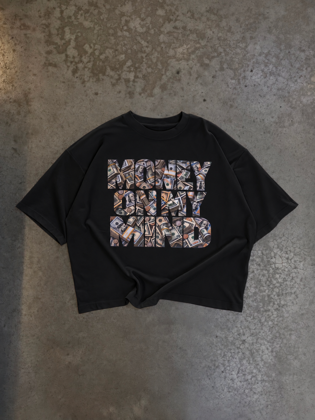 MONEY ON MY MIND X MOONAERA TEE - Black
