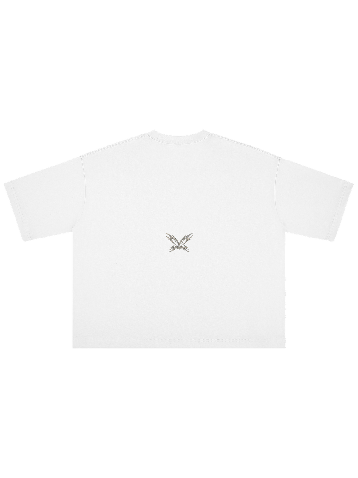Money On My Mind x MOONAERA white oversized T-shirt back