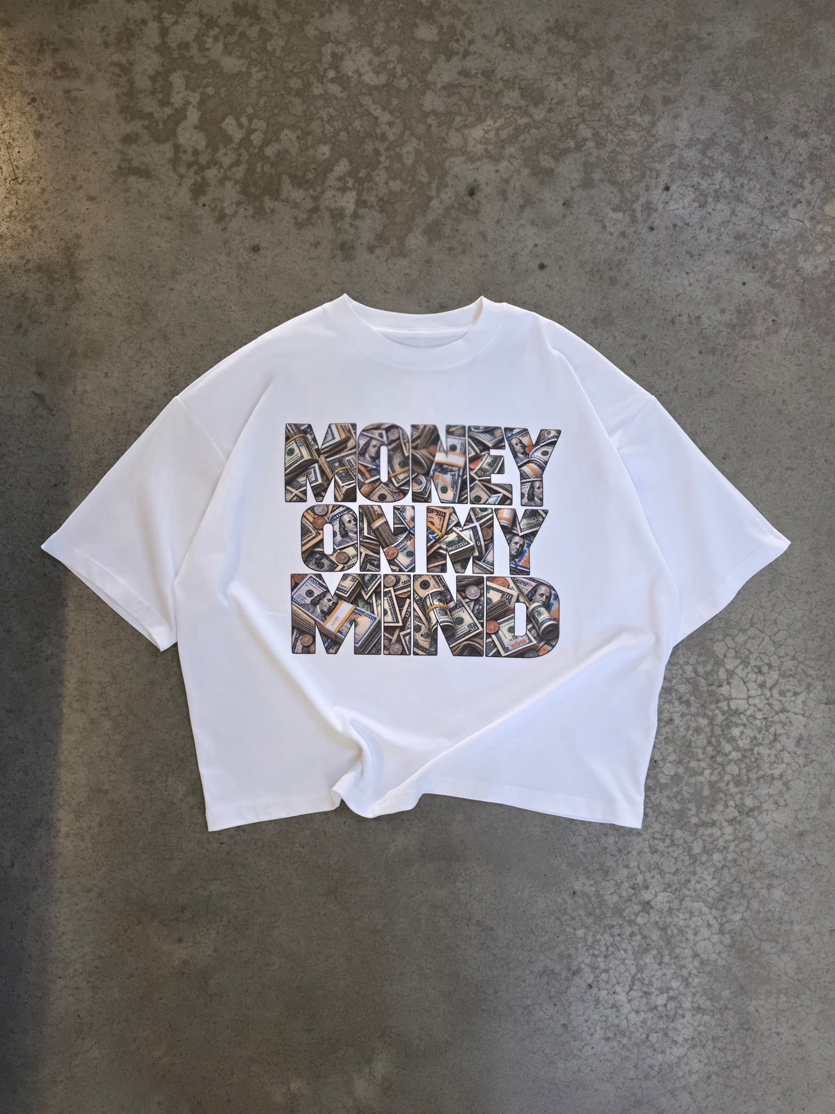 MONEY ON MY MIND X MOONAERA TEE - White