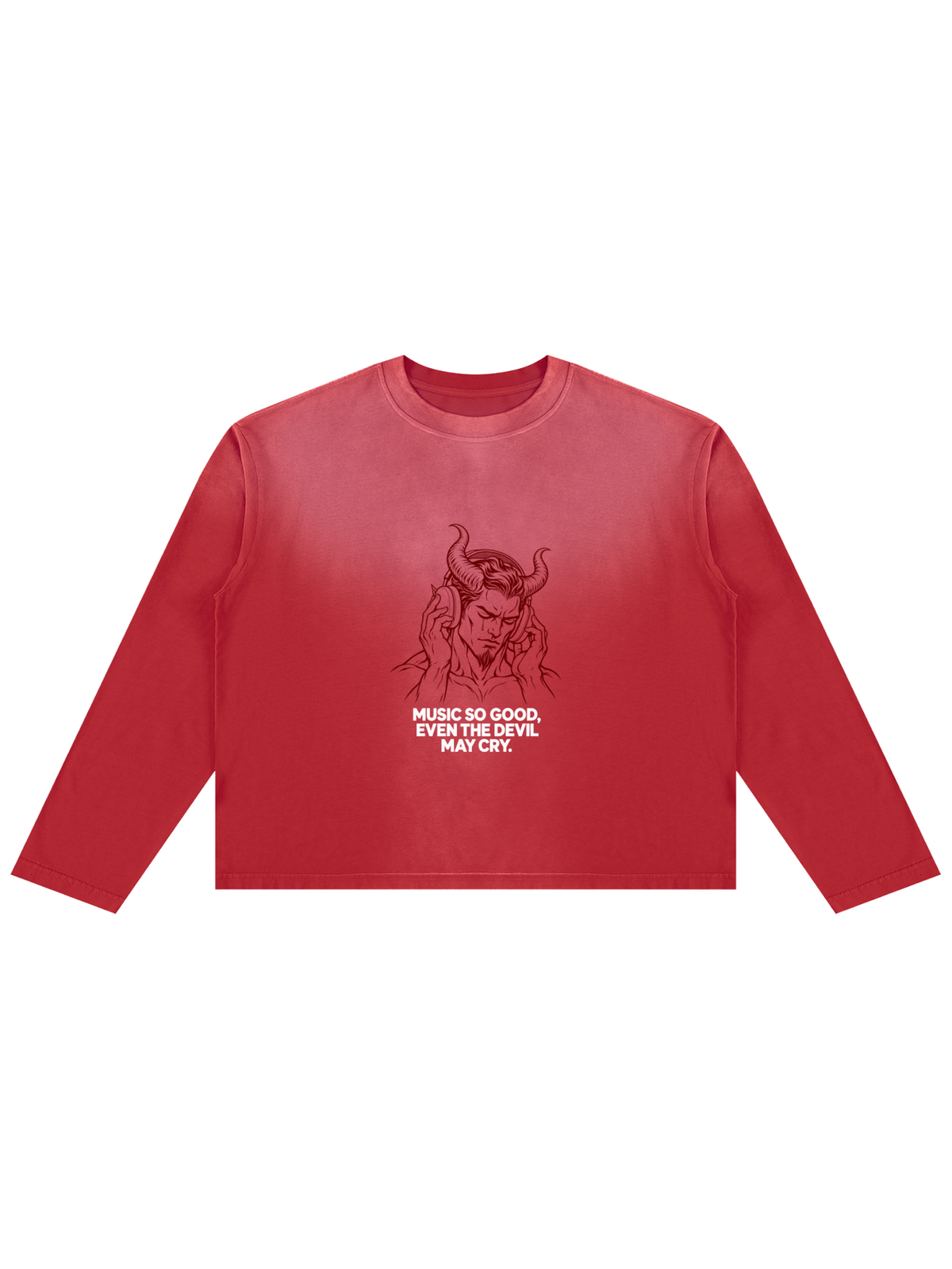 DEVIL MAY CRY LONGSLEEVE - Red