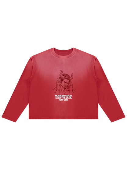 DEVIL MAY CRY LONGSLEEVE - Red