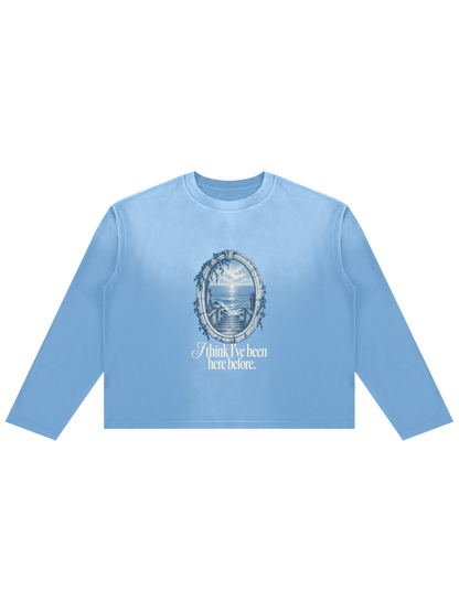 I THINK I'VE BEEN HERE BEFORE LONGSLEEVE - Sky Blue