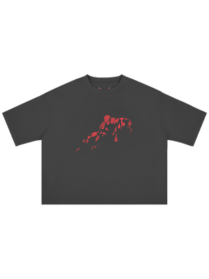 SPIDEY X MOONAERA TEE - Black